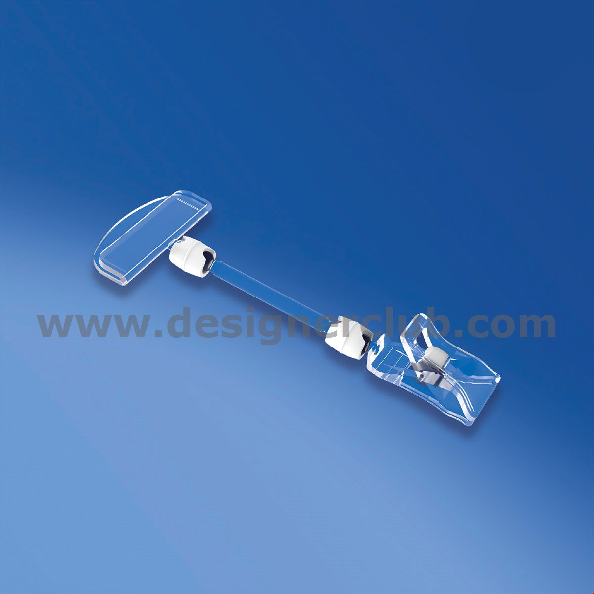 MINI PINZA CON ASTA MM. 50 E PORTA MESSAGGIO MM. 50