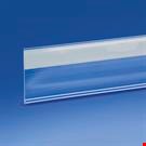 PROFILO PORTA PREZZI TRASPARENTE ESTRUSO MM. 50 X 1325