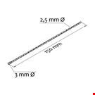 CATENELLA CON PALLINI MM. 150