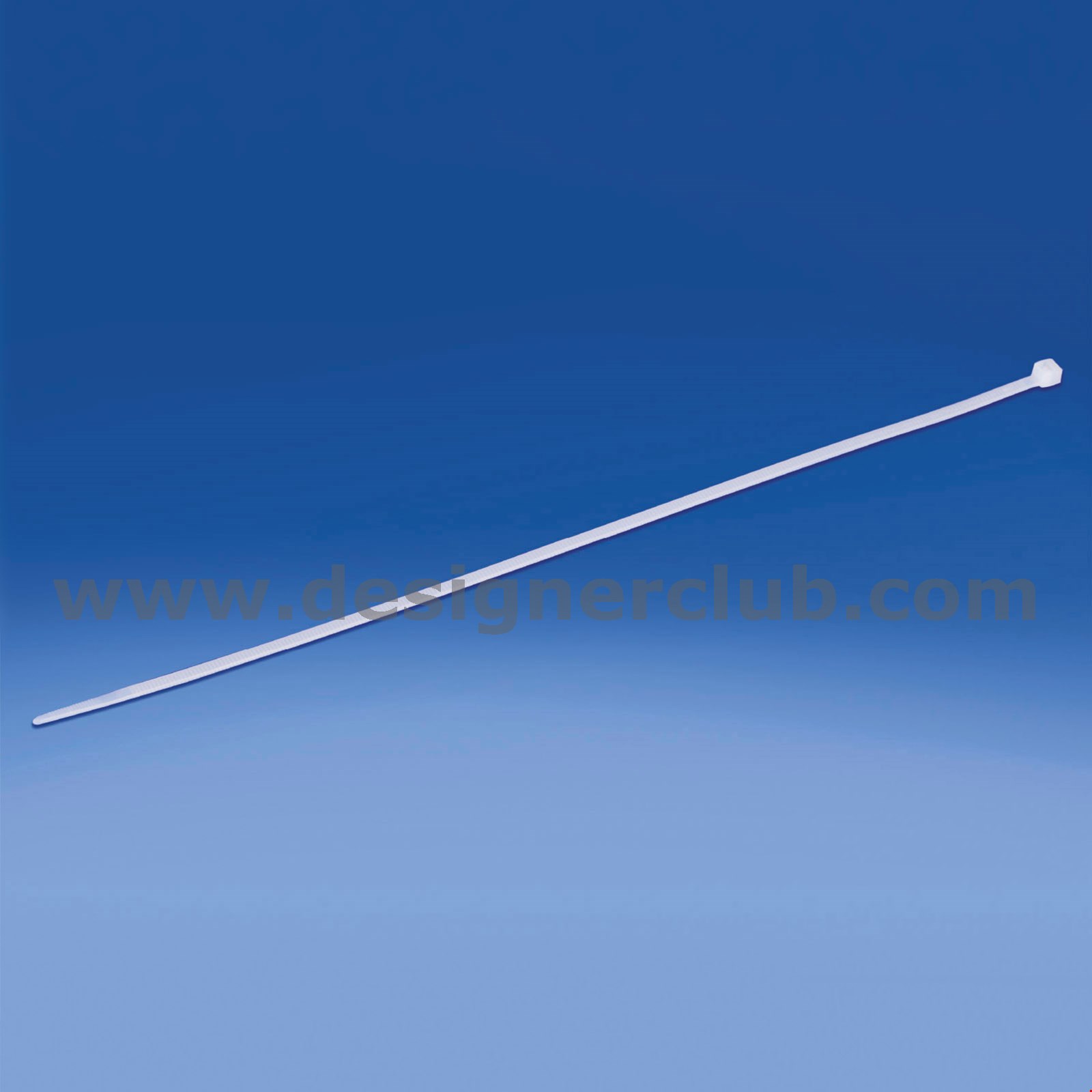 LEGAME NYLON REGOLABILE MM. 290X3,6 BIANCO