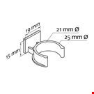 ANELLO ADESIVO PORTA MESSAGGIO PER TUBO MM. 21/25