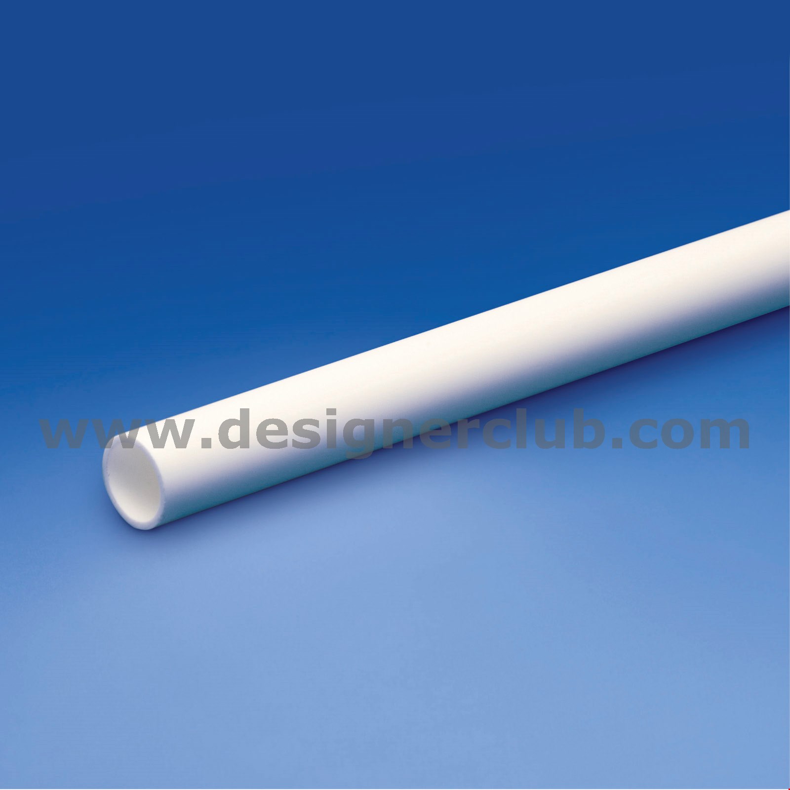 TUBO BIANCO IN PVC LUNGH. MT. 1 DIAM. 25 MM.