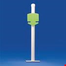 TUBO BIANCO IN PVC LUNGH. MT. 1 DIAM. 25 MM.