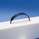 MANIGLIA IN PLASTICA A MEZZALUNA MM. 158