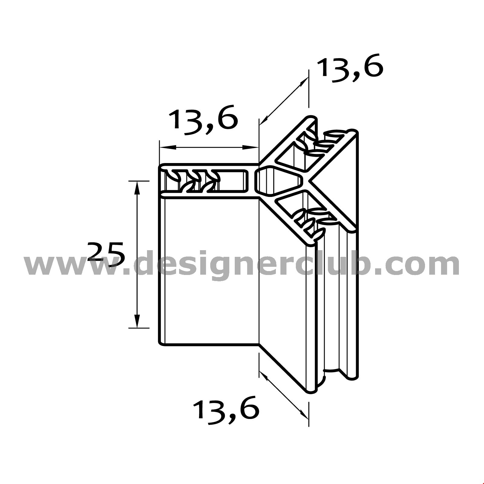 GRIPPER DI GIUNZIONE A 3 USCITE A FORMA DI Y
