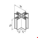 GRIPPER DI GIUNZIONE A 4 USCITE A FORMA DI X