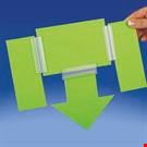 GRIPPER DI GIUNZIONE A FORMA DI H (180°) DI MM. 76