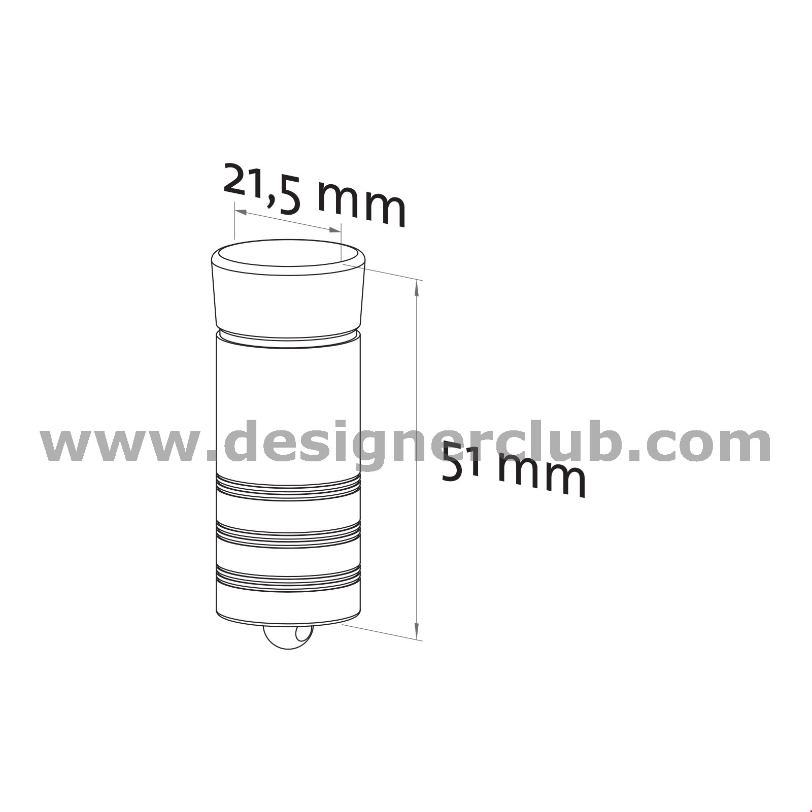 CHIAVE MAGNETICA PER ANTITACCHEGGIO PER BROCHES