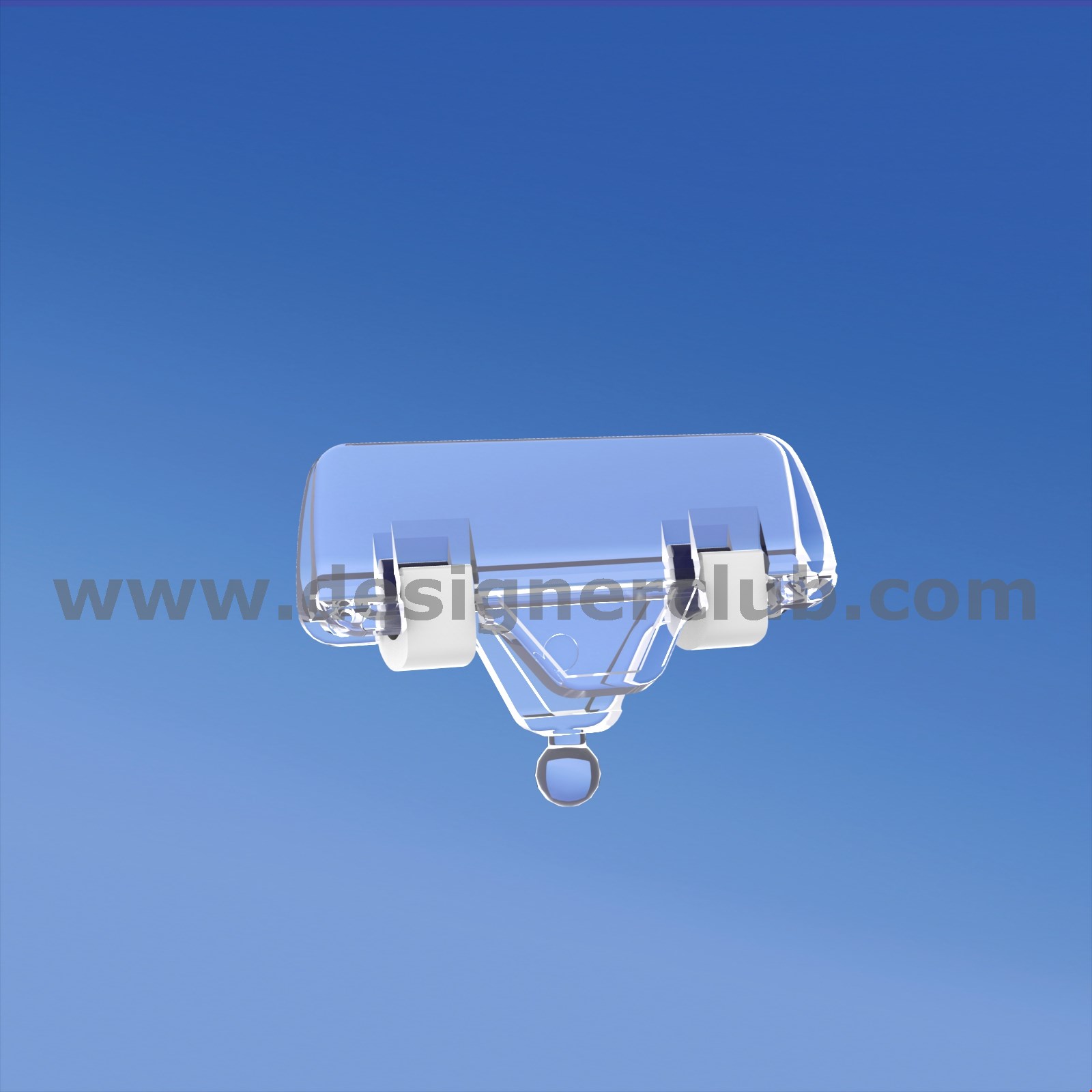 PORTA MESSAGGIO A PINZA MM. 56