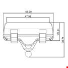 PORTA MESSAGGIO A PINZA MM. 56