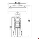 PINZA CON PORTA MESSAGGIO MM. 50