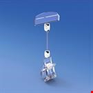 PINZA CON ASTA MM. 50 E PORTA MESSAGGIO MM. 50