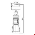 PINZA CON PORTA MESSAGGIO MM. 27