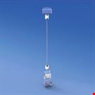 PINZA CON ASTA MM. 150 E PORTA MESSAGGIO MM. 27