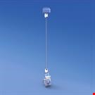 PINZA CON ASTA MM. 200 E PORTA MESSAGGIO MM. 27