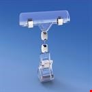 PINZA CON ASTA MM. 15 E PORTA MESSAGGIO A PINZA MM. 80