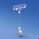 PINZA CON ASTA MM. 100 E PORTA MESSAGGIO A PINZA MM. 80
