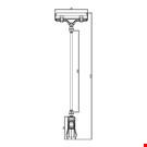 PINZA CON ASTA MM. 200 E PORTA MESSAGGIO A PINZA MM. 80