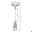 PINZA CON ASTA MM. 100 E PORTA MESSAGGIO A PINZA MM. 56