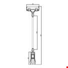 PINZA CON ASTA MM. 150 E PORTA MESSAGGIO A PINZA MM. 56
