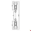 DOPPIA PINZA CON ASTA MM. 50