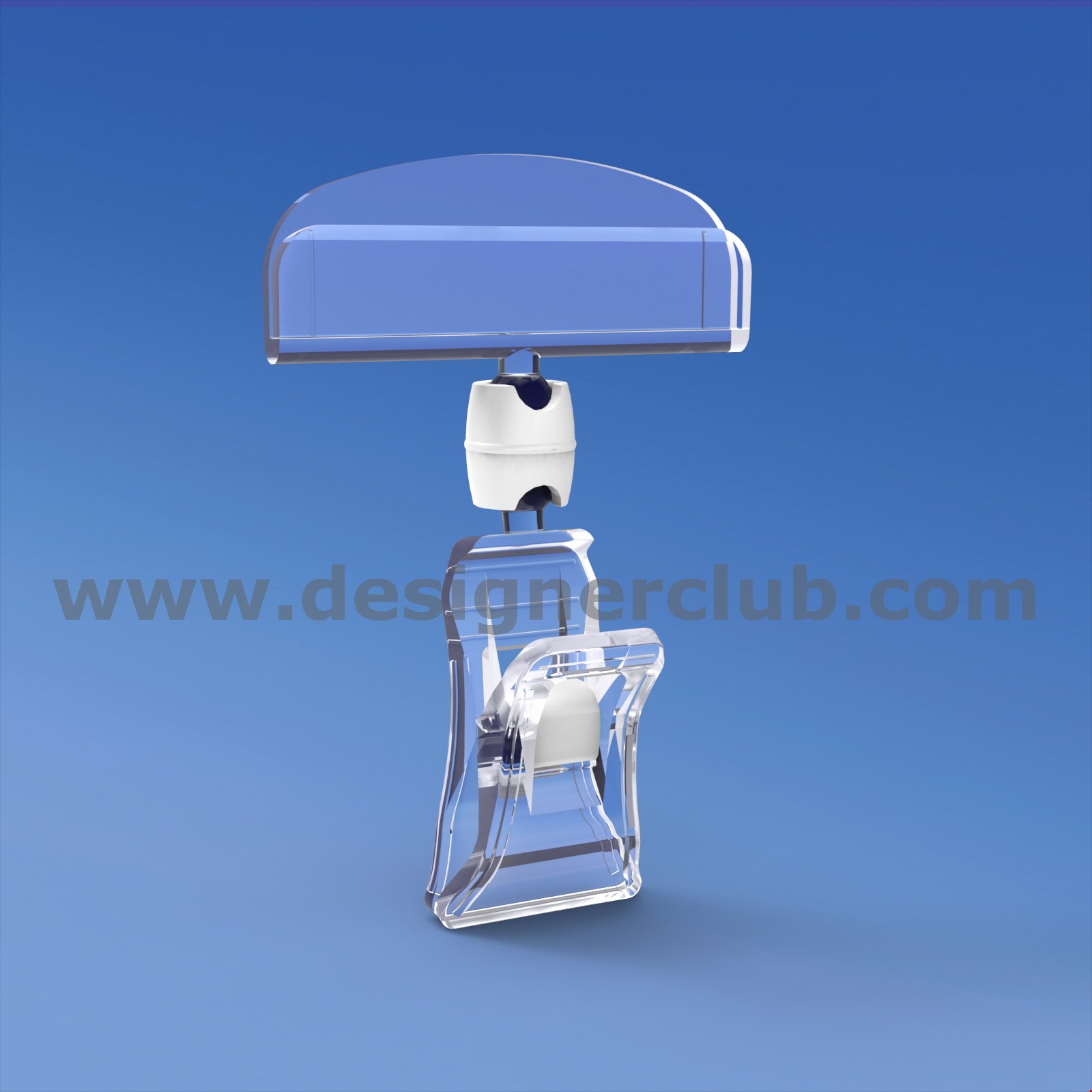 MINI PINZA CON PORTA MESSAGGIO MM. 50