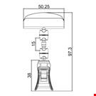 MINI PINZA CON ASTA MM. 15 E PORTA MESSAGGIO MM. 50