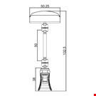 MINI PINZA CON ASTA MM. 50 E PORTA MESSAGGIO MM. 50