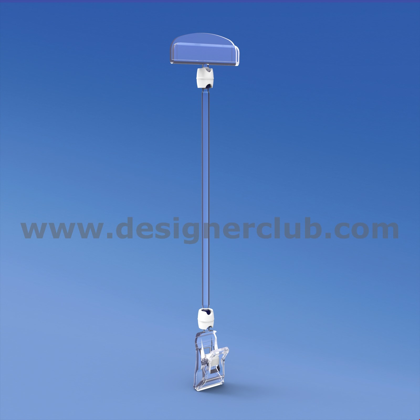 MINI PINZA CON ASTA MM. 150 E PORTA MESSAGGIO MM. 50