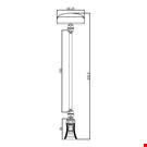 MINI PINZA CON ASTA MM. 150 E PORTA MESSAGGIO MM. 50