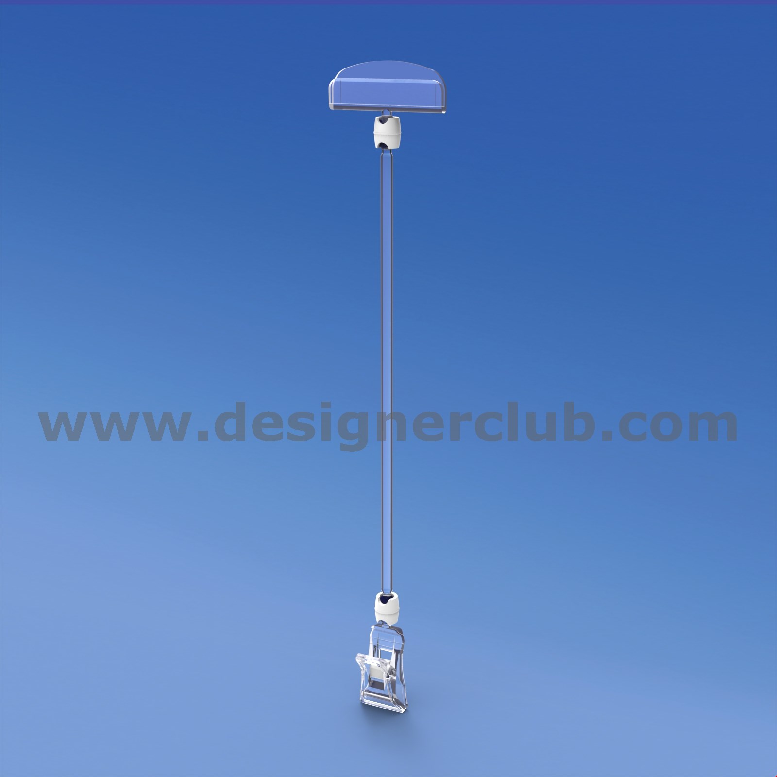 MINI PINZA CON ASTA MM. 200 E PORTA MESSAGGIO MM. 50