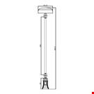MINI PINZA CON ASTA MM. 200 E PORTA MESSAGGIO MM. 50