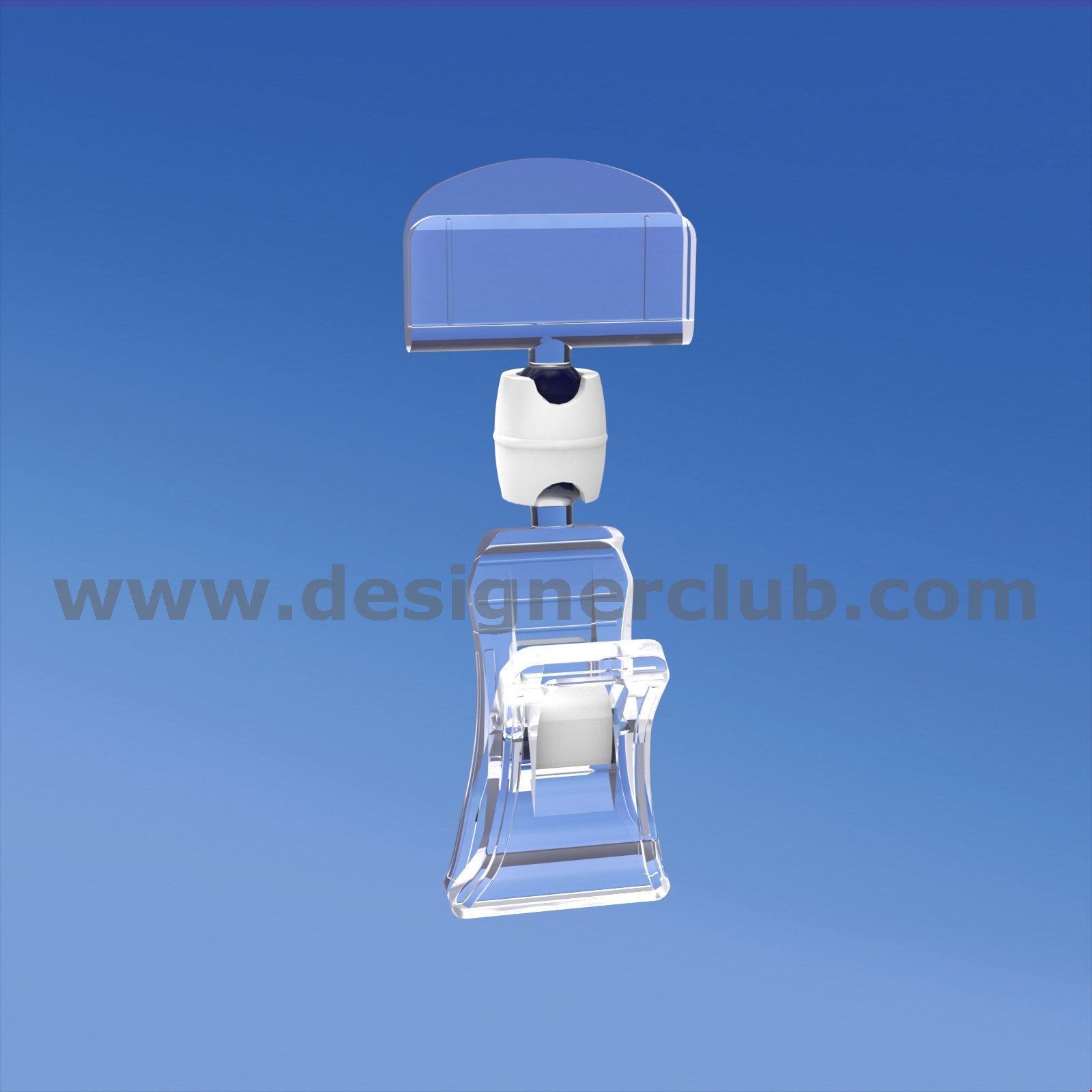 MINI PINZA CON PORTA MESSAGGIO MM. 27