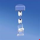 MINI PINZA CON ASTA MM. 15 E PORTA MESSAGGIO MM. 27