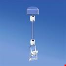 MINI PINZA CON ASTA MM. 50 E PORTA MESSAGGIO MM. 27