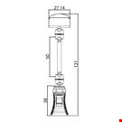 MINI PINZA CON ASTA MM. 50 E PORTA MESSAGGIO MM. 27