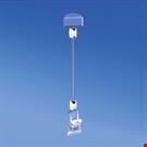 MINI PINZA CON ASTA MM. 100 E PORTA MESSAGGIO MM. 27