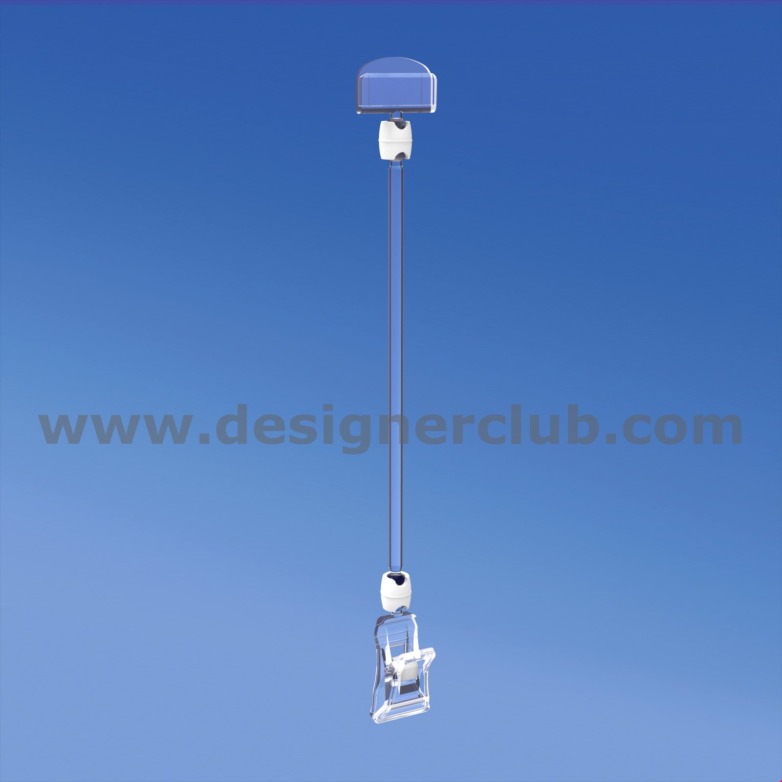 MINI PINZA CON ASTA MM. 150 E PORTA MESSAGGIO MM. 27