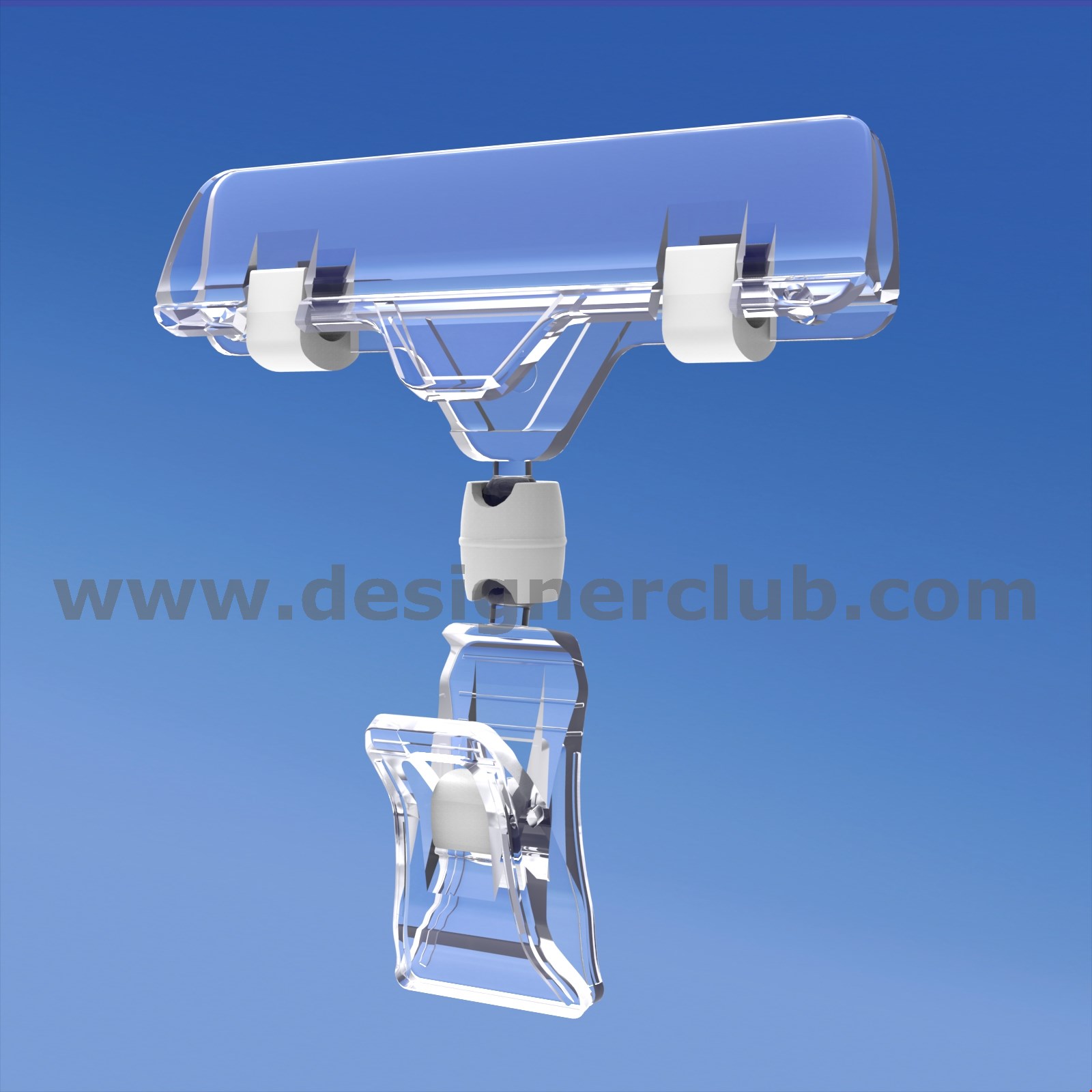 MINI PINZA CON PORTA MESSAGGIO A PINZA MM. 80