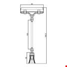MINI PINZA CON ASTA MM. 100 E PORTA MESSAGGIO A PINZA MM. 80
