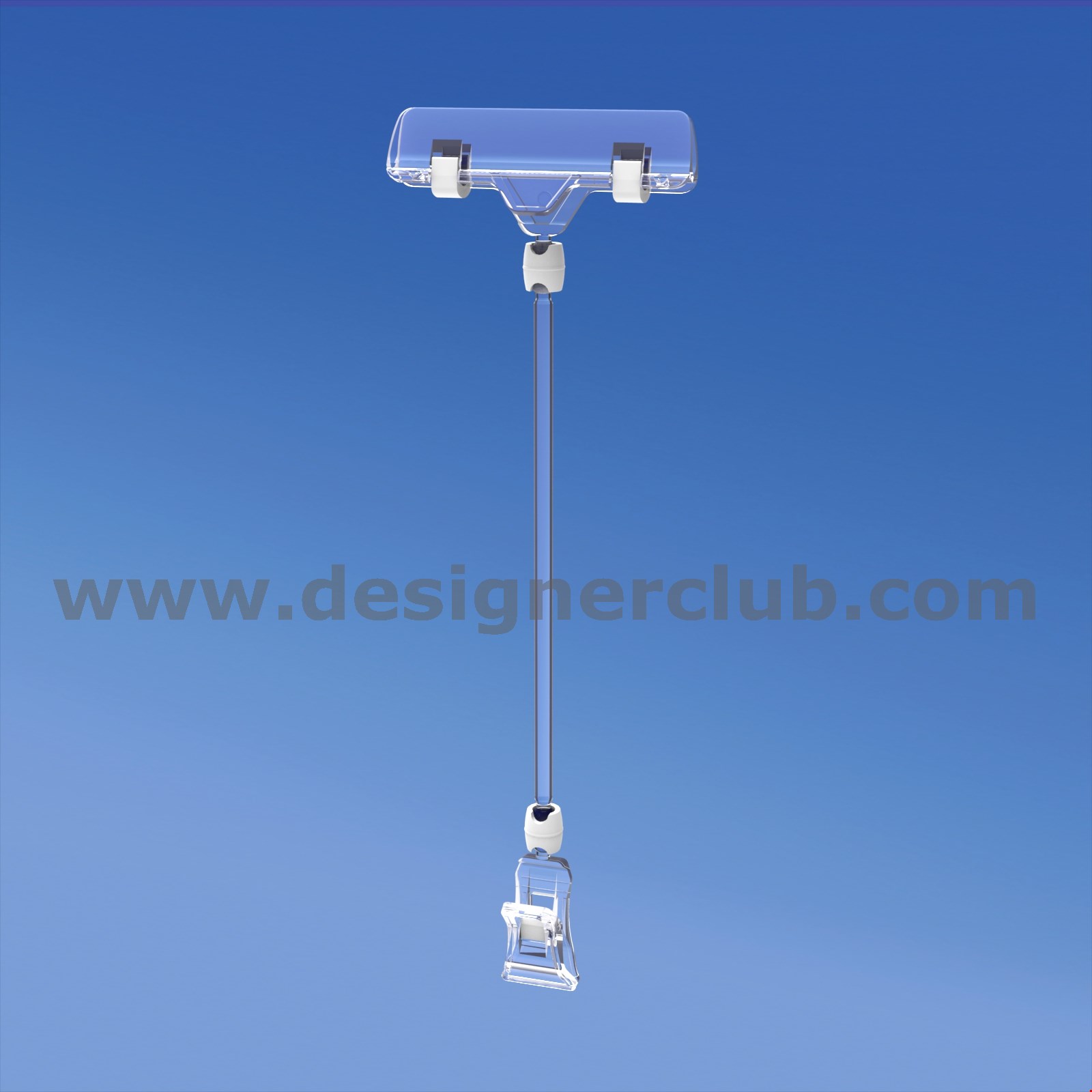 MINI PINZA CON ASTA MM. 150 E PORTA MESSAGGIO A PINZA MM. 80
