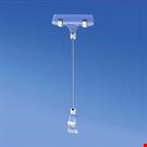 MINI PINZA CON ASTA MM. 150 E PORTA MESSAGGIO A PINZA MM. 80