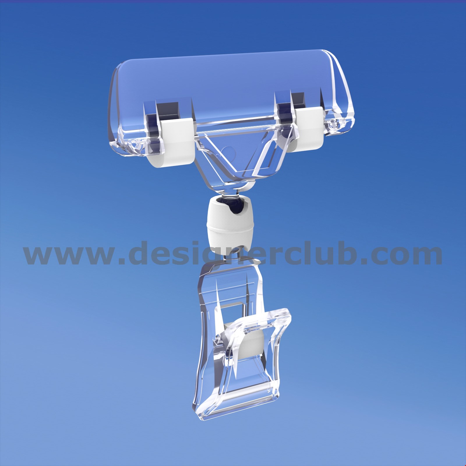 MINI PINZA CON PORTA MESSAGGIO A PINZA MM. 56