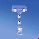 MINI PINZA CON ASTA MM. 15 E PORTA MESSAGGIO A PINZA MM. 56