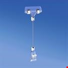 MINI PINZA CON ASTA MM. 100 E PORTA MESSAGGIO A PINZA MM. 56