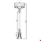 MINI PINZA CON ASTA MM. 100 E PORTA MESSAGGIO A PINZA MM. 56