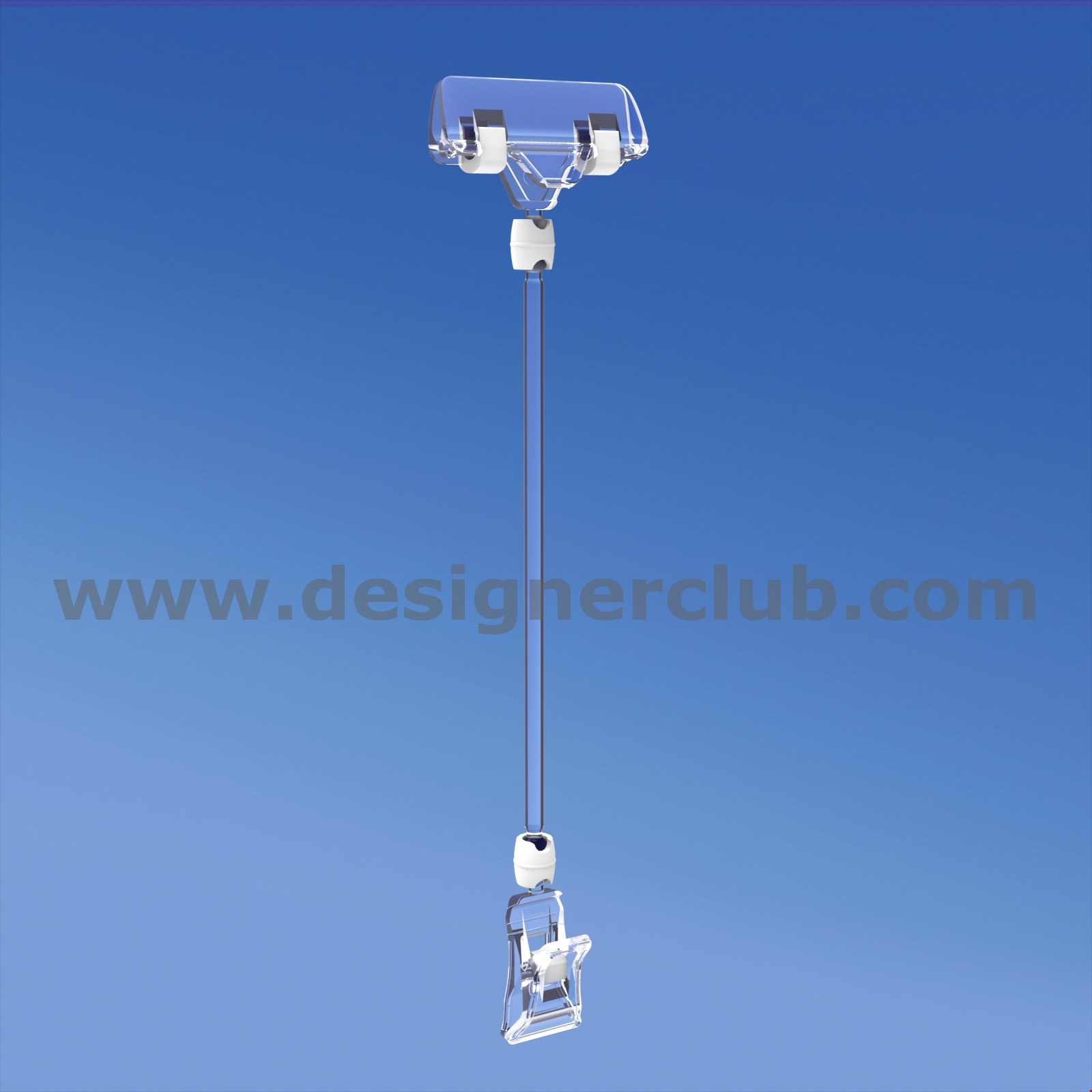 MINI PINZA CON ASTA MM. 150 E PORTA MESSAGGIO A PINZA MM. 56