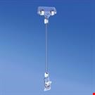 MINI PINZA CON ASTA MM. 150 E PORTA MESSAGGIO A PINZA MM. 56