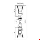 DOPPIA MINI PINZA CON ASTA MM. 15
