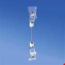 DOPPIA MINI PINZA CON ASTA MM. 50
